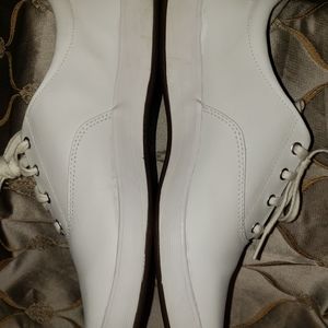 White Leather Shoes